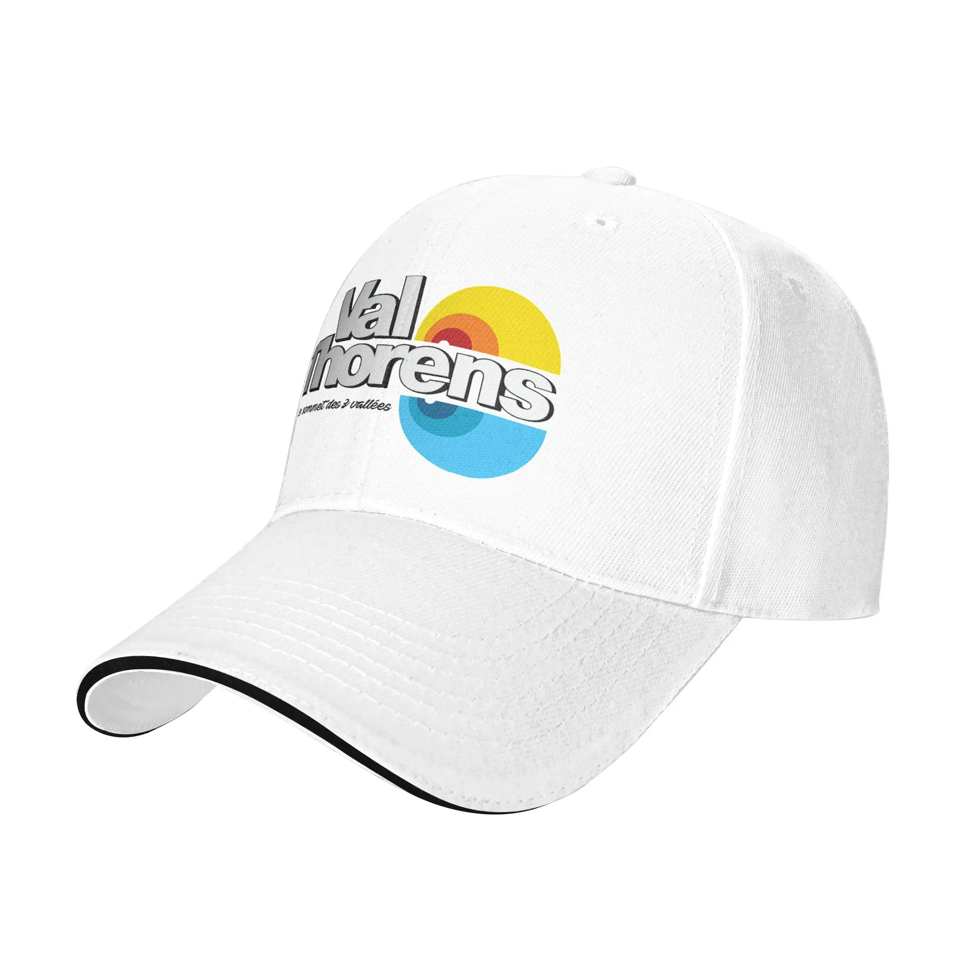 Hot Sale Vintage Val Thorens ski resort logo Baseball Cap  Windproof Men's Hats  Fitness Activity Men's Hats