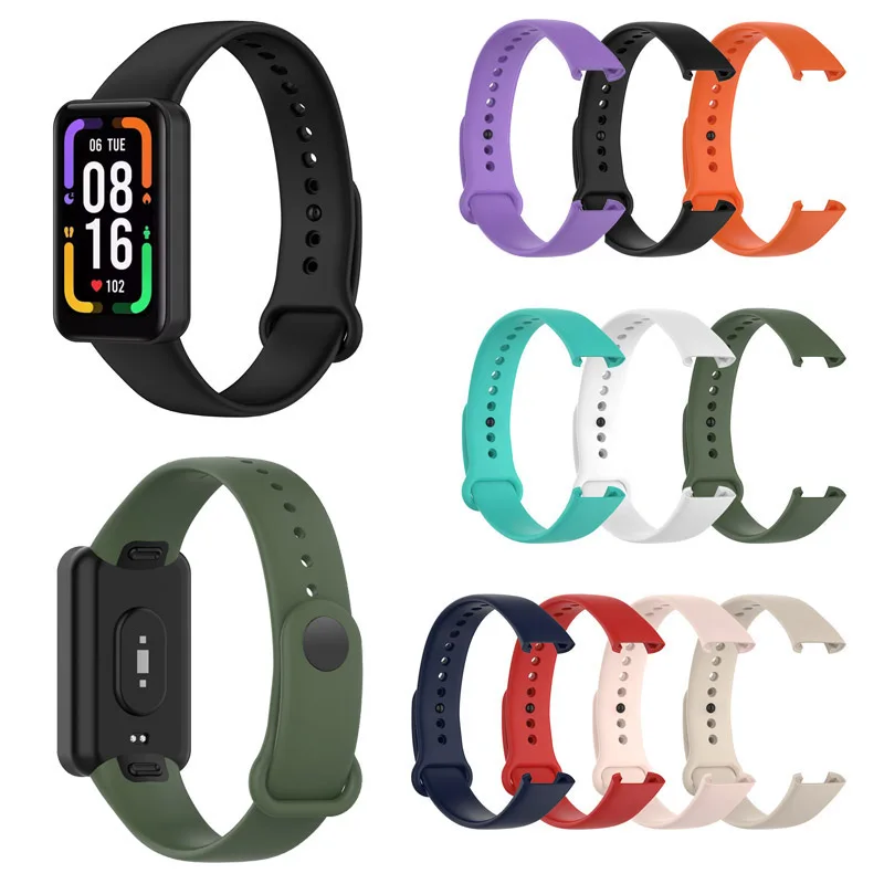 Watch Strap for Redmi smart band pro Wristband Silicone Bracelet Wrist Straps For Xiaomi Redmi Band Pro Smartwatch Accessories