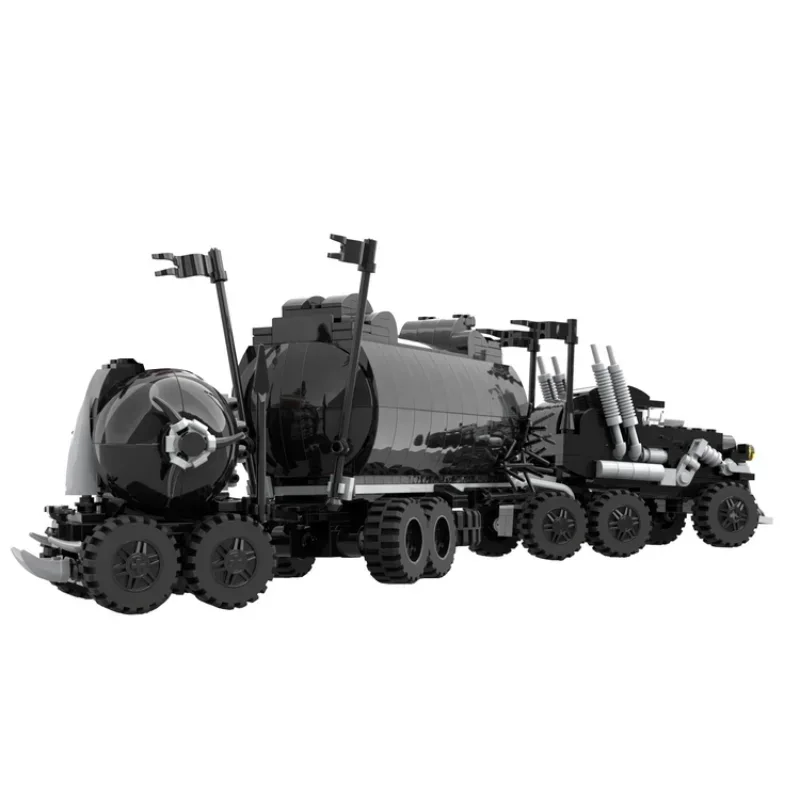 

classic mad movie sci-fi action film bricks movie car blocks tanker truck vehicle moc modified war fans gift present product