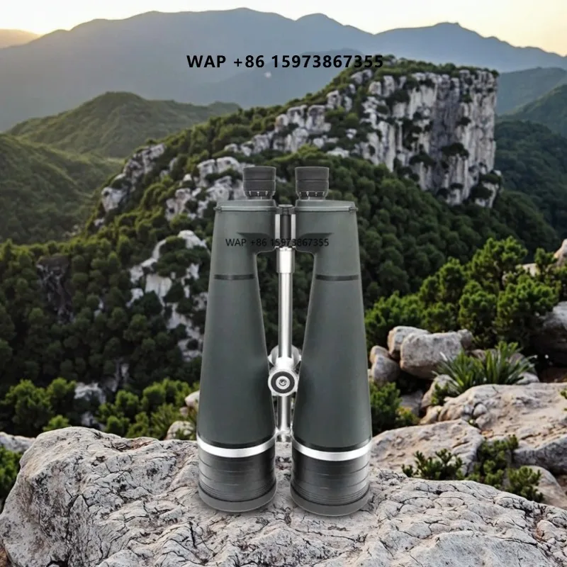 Powerful Large Bore Optics Premium 25x100 HD Binoculars for Outdoor Adventures