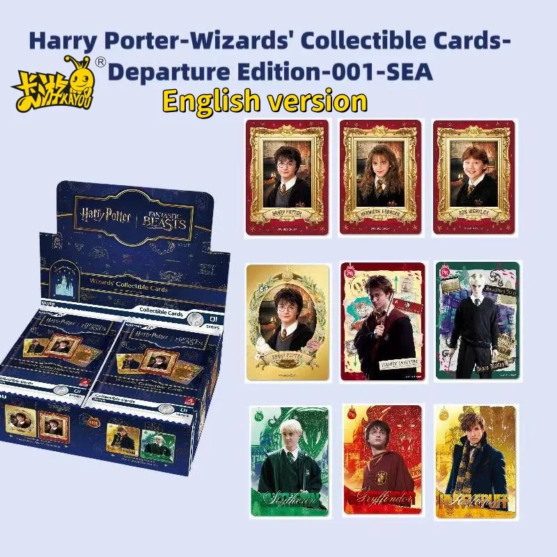 

KAYOU Genuine Global Limited Edition English version Harry Porter-Wizards' Collectible Cards- Departure Edition-001-SEA-Series 1