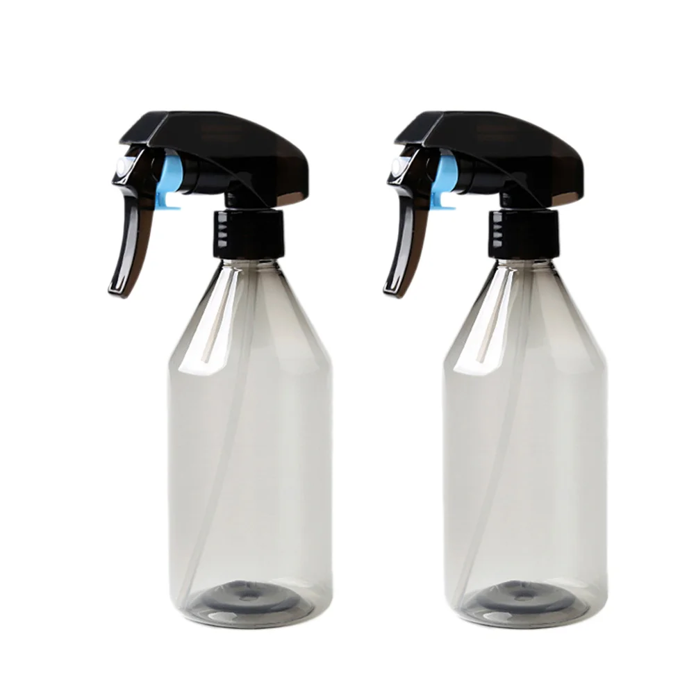 

2 pcs 300Ml Plastic Spray Bottle Clear Reusable Leakproof Trigger Sprayer For Hairdressing Salon Plant Watering Succulents Air