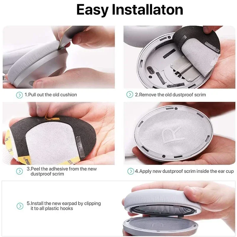 Сменные амбушюры для наушников BOSE NC700, амбушюры, чехол из высококачественной пенопласта, детали для гарнитуры