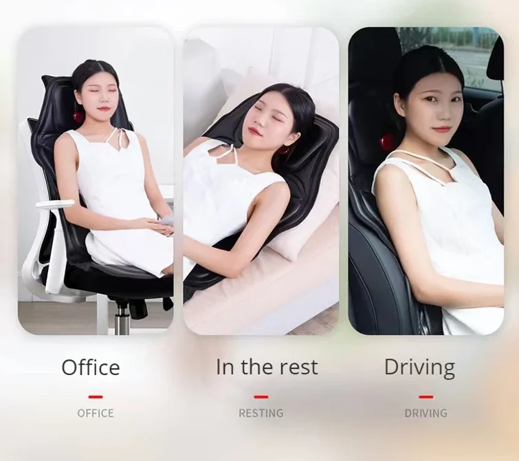 D07 وسادة مدلك محمولة متعددة الأغراض من WalMart Amazon EBay Best Sell للسيارة والمكتب المنزلي والفندق #3