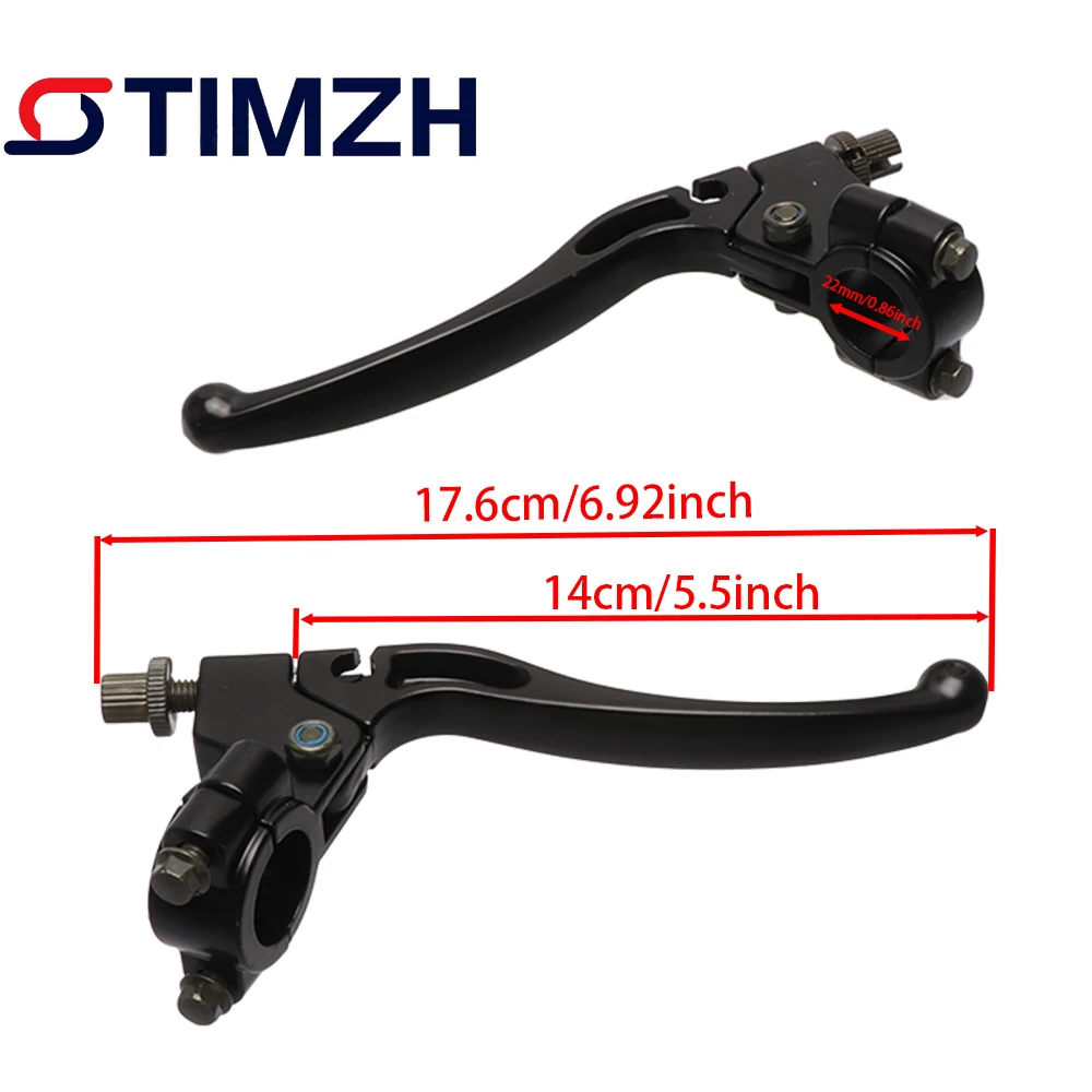 7/8'' 22mm Brake Clutch Lever Aluminum Alloy Universal For HONDA CR XL XR CRF XR50 XR80 XR100 CRF50 CRF70 CRF80 CRF100 CRF150