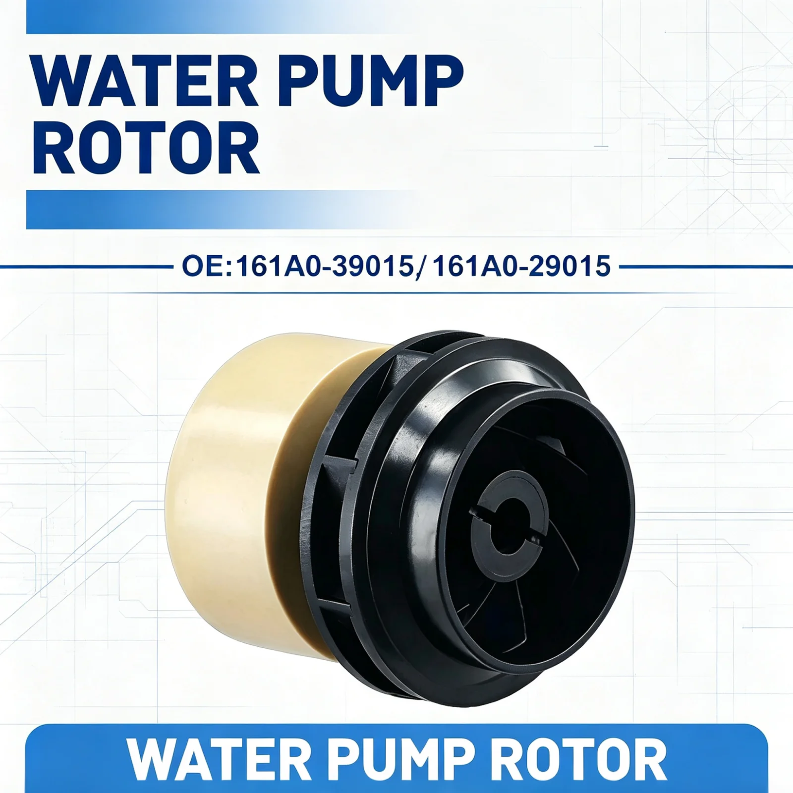 Electronic Coolant Water Pump Assembly 161A0-39015 161A0-29015 For Toyota Prius C V 2012-2017 Lexus CT200h 12-17 Auto Accessorie