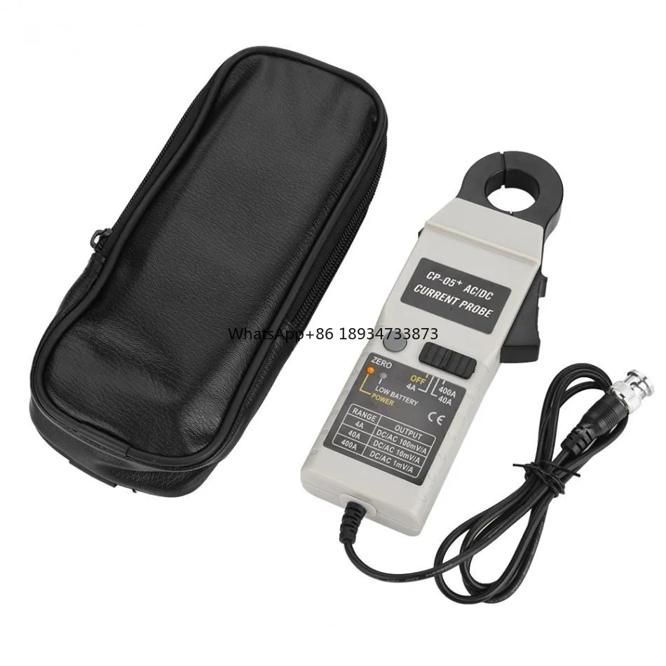 CP-05 Oscilloscope AC/DC Clamp Current Probe Tester 200KHz 400A Clamp Current Tester Oscilloscope Parts new