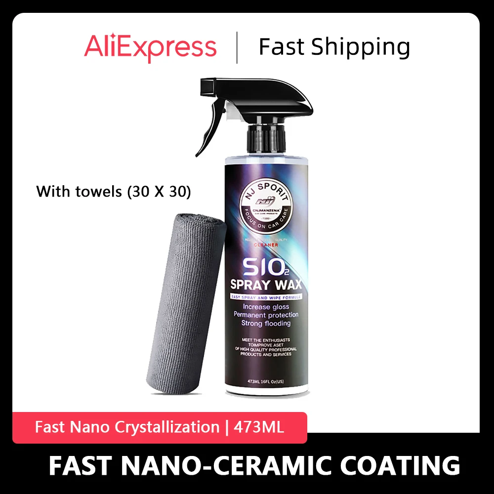 

For Car 473ML 9H Hardness Car Detailing Ceramic Coating Car Products Ceramic Coating Nano Glass Plated Crystal Car Polish