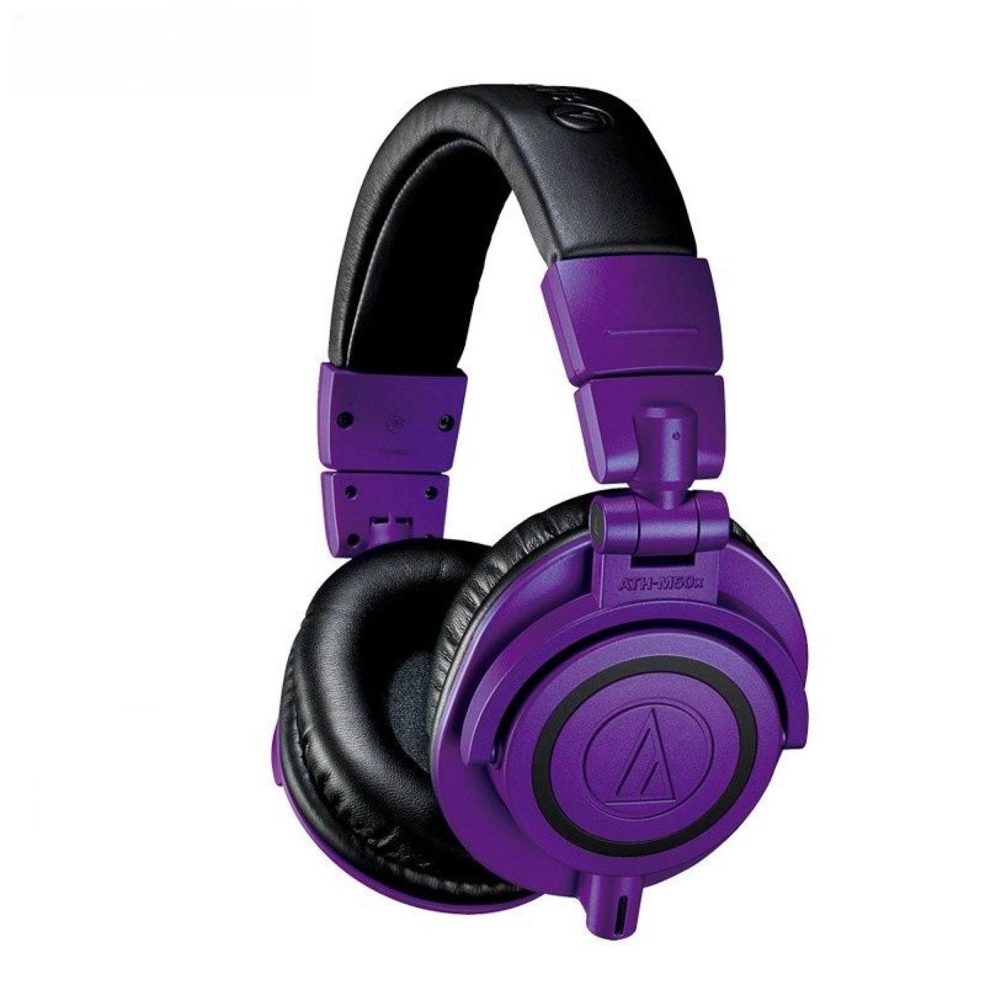 ATH-M50X Professional Studio Monitor Headphones, Purple,Professional Grade, Critically Acclaimed, with Detachable Cable