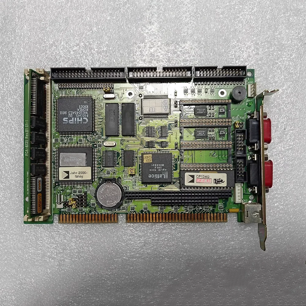 Original For Advantech Industrial Control Computer Motherboard PCA-6135 REV.B1 01-1