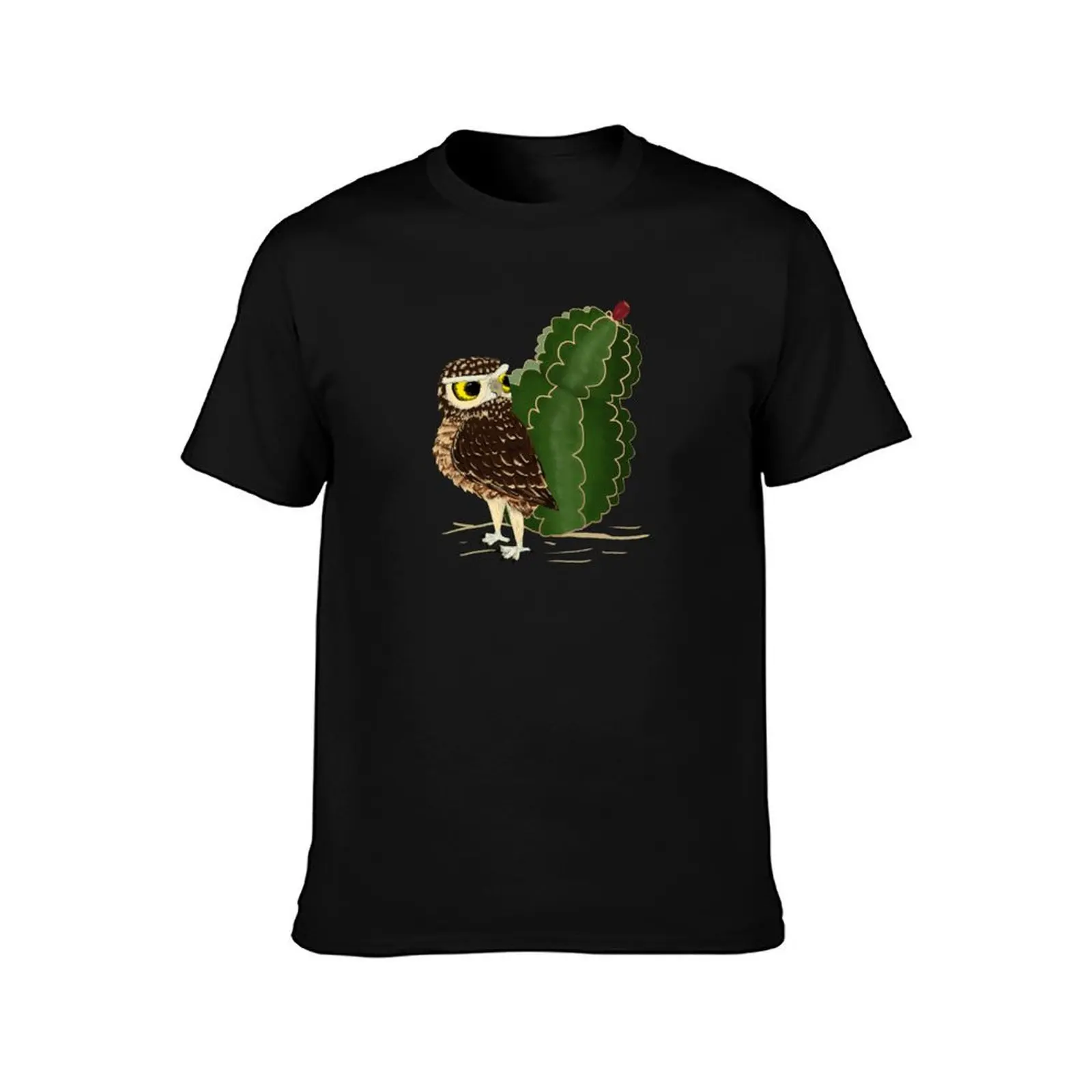 Burrow Owl T-Shirt Moisture Wicking Athletic T-Shirt