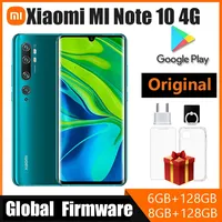 Xiaomi Mi Note 10 4G  CC9 Pro Mobile Phone Snapdragon 730G 5260mAh Battery 6.47 inch AMOLED Display 30W QCused phone