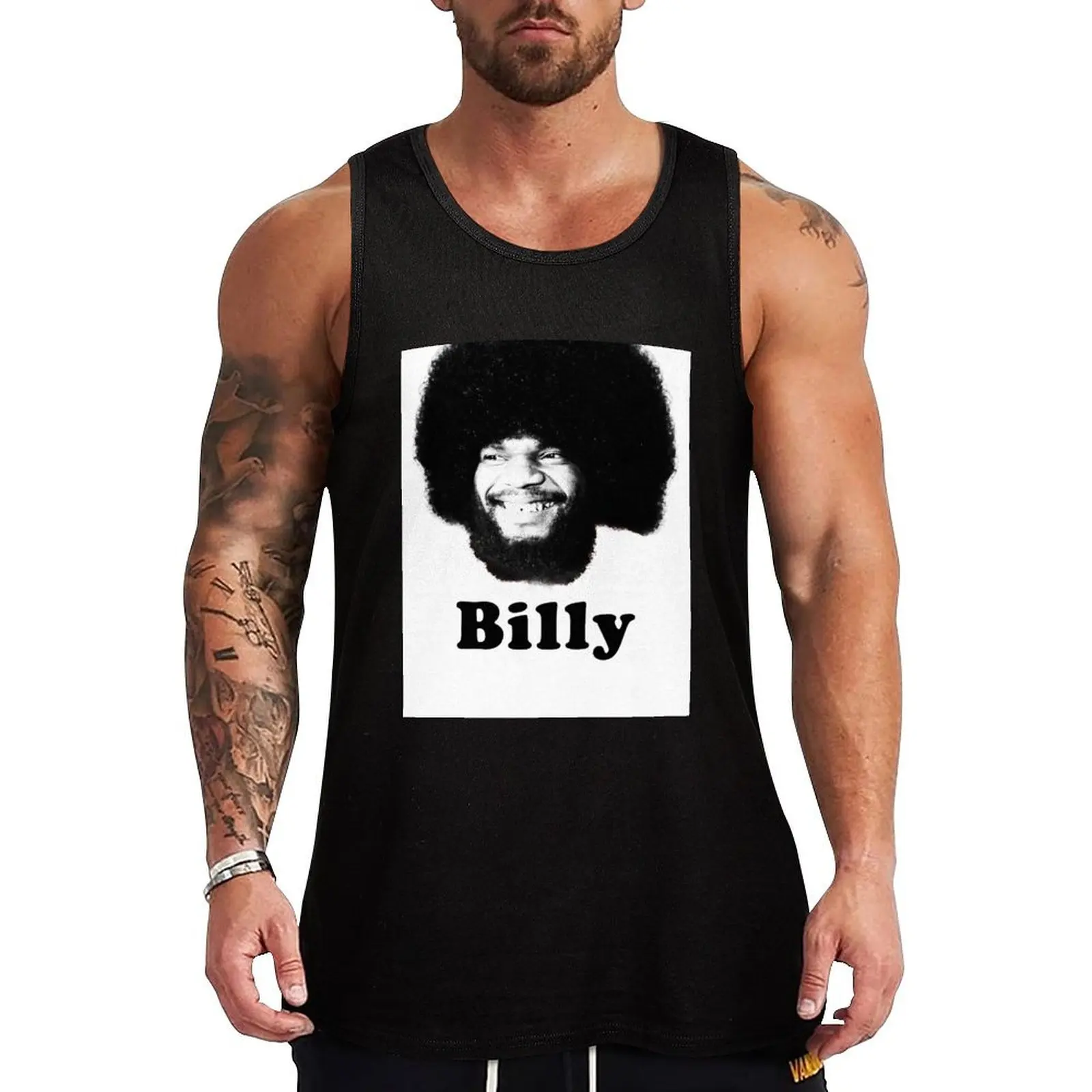 

Billy Preston Soul Funk and Gospel Keyboard Organ Wizard Tank Top Men's sleeveless gym shirt man t-shirt for men plain t-shirt