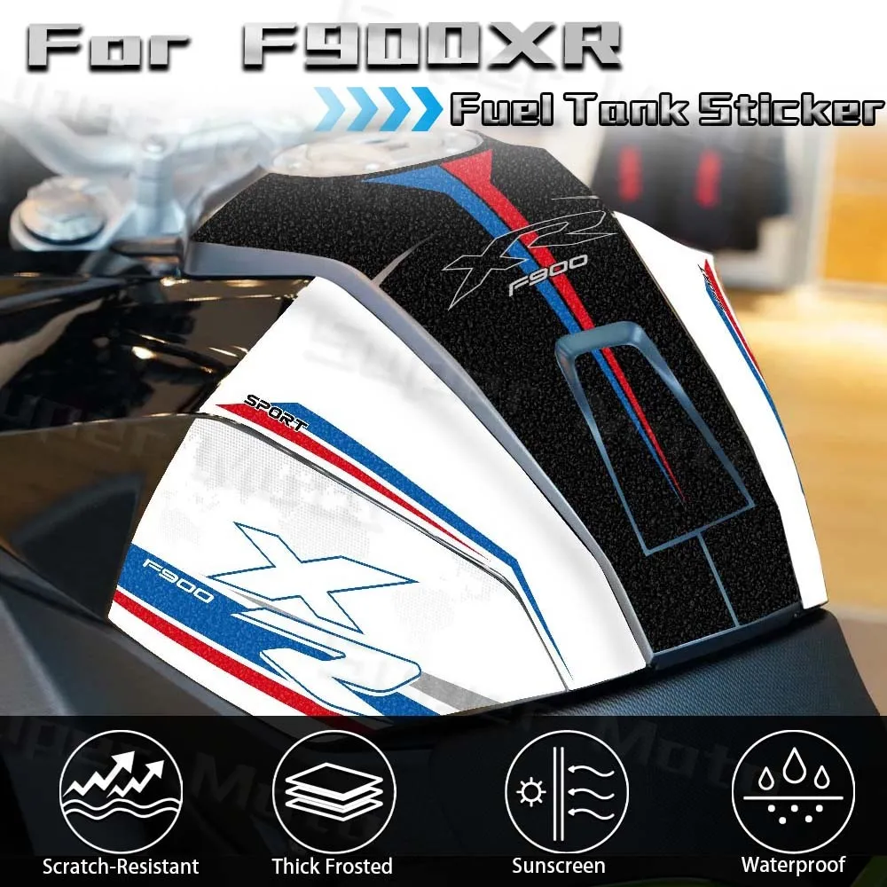 

Аксессуары для мотоциклов, матовая боковая накладка на топливный бак, защитные наклейки, водонепроницаемые для F900XR F900 XR f900 xr 2025