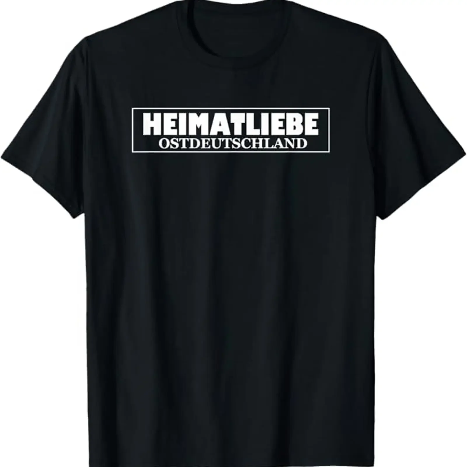 Heimat Liebe Estdeutschland T Shirt vintage Washed graphic homme Stylish Versatile Casual streetwear Stretched designer clothes
