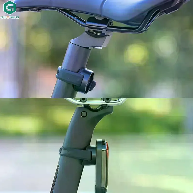

2 in 1 Bike Handlebar Computer and Front Light Mount Holder Universal Fit for Multiple Computer Brands Night Ride