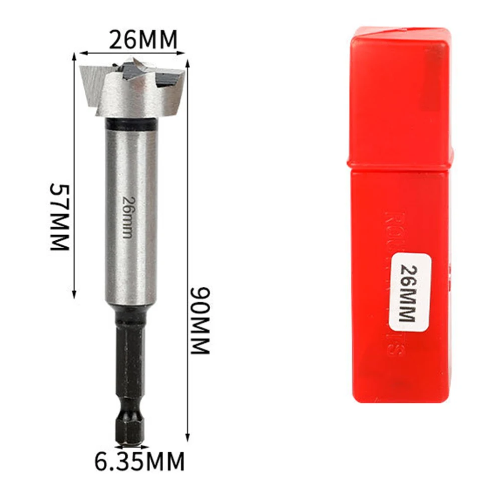 

Hexagonal Shank 32MM Hexagonal Shank Drill Neat And Smooth Drilling Suitable For Various Materials Woodworking Home Improvement