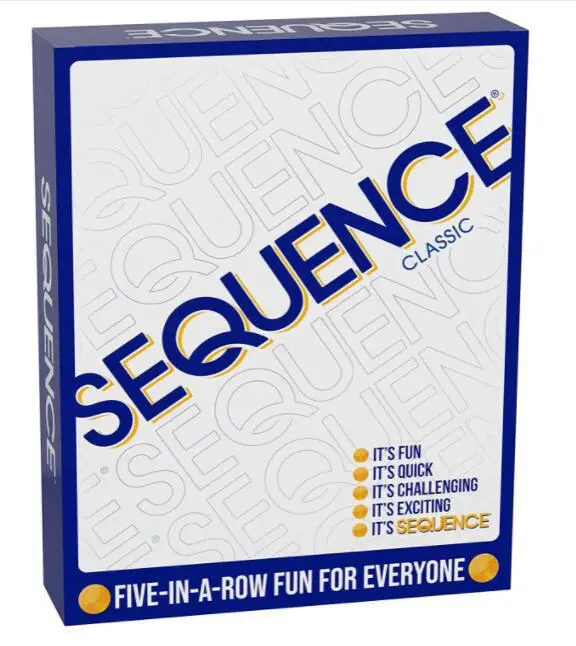 SEQUENCE GAME Sequential Maze Fancy Gomoku Board Game Card Gathering Leisure Game Chess Board Game For Home Party Adult Family