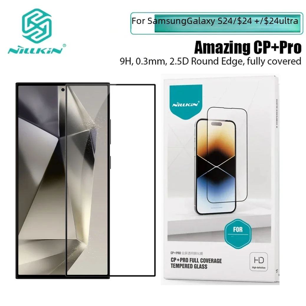 

For Samsung S24 Ultra HD Tempered Glass NILLKIN Amazing CP+Pro/H+Pro Anti-Explosion Screen Protector For Samsung S24/S24+