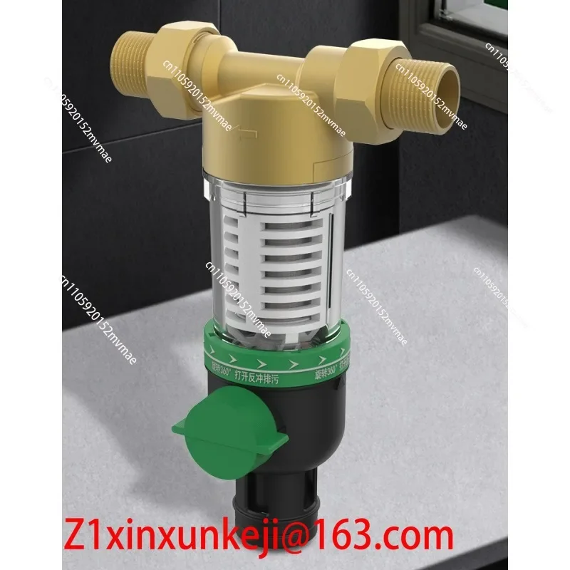 Backwash with Pressure Control Filter Pipeline Filter Pressure Reducing Valve Control Pre-filter Water