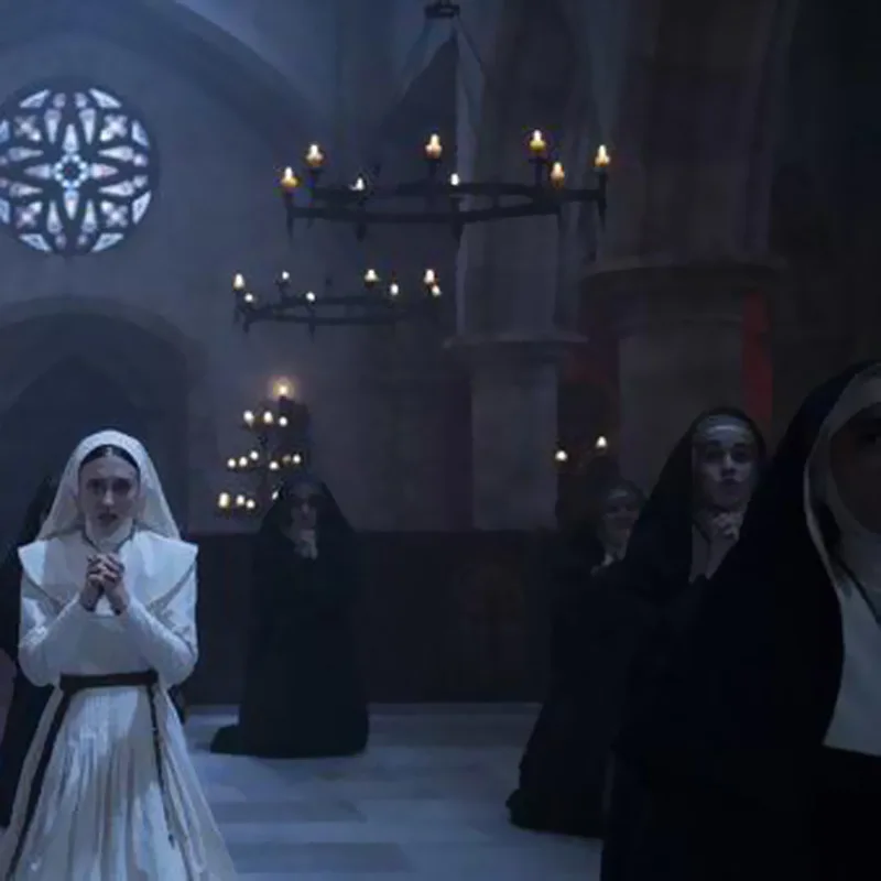 JiaMei القرون الوسطى الراهب معالج تأثيري حلي لوهوين الموت الله رداء دور بلانغ الملابس النسائية المرحلة العرقية زي #4