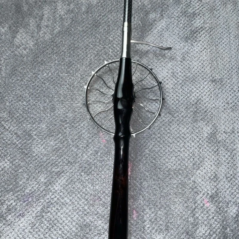 Turtle rod full set of titanium alloy plate solid wood handle