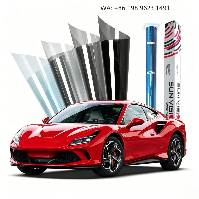 ized Car Glass Solar Film High IR Rejection UV Block HD View Anti-Explosion Privacy Protect Interior Care Factory Supply