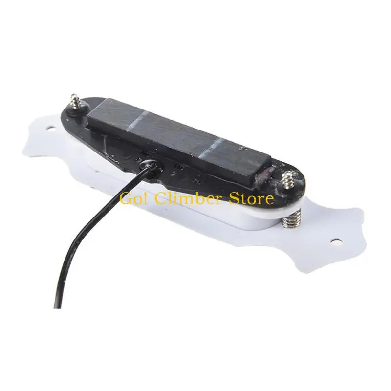 Q84C Prewired 6-String Single Coil Electric Cigar Box Guitar Soundhole Pickup Harness