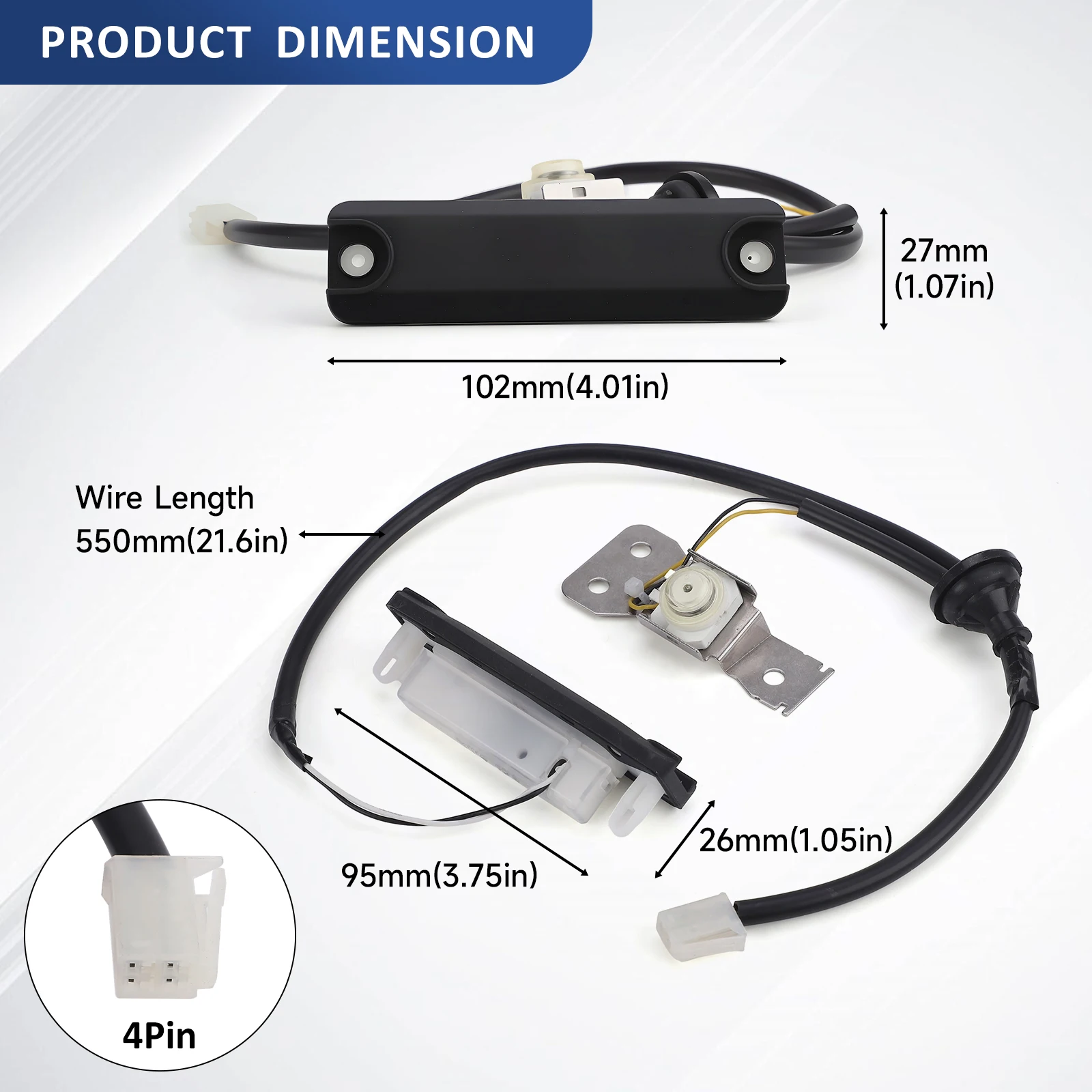 84905-47010 8490547010 901-717 For Toyota Prius 2004-2009 Luggage Electric Key Switch Hatch Release Switch