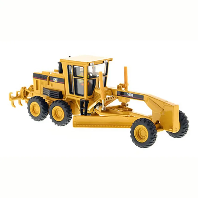 Diecast Engineering DM 55030V CAT 1:50 140H Bulldozer Loader Grader Road Roller Model CAT Self-propelled Grader Alloy Toy