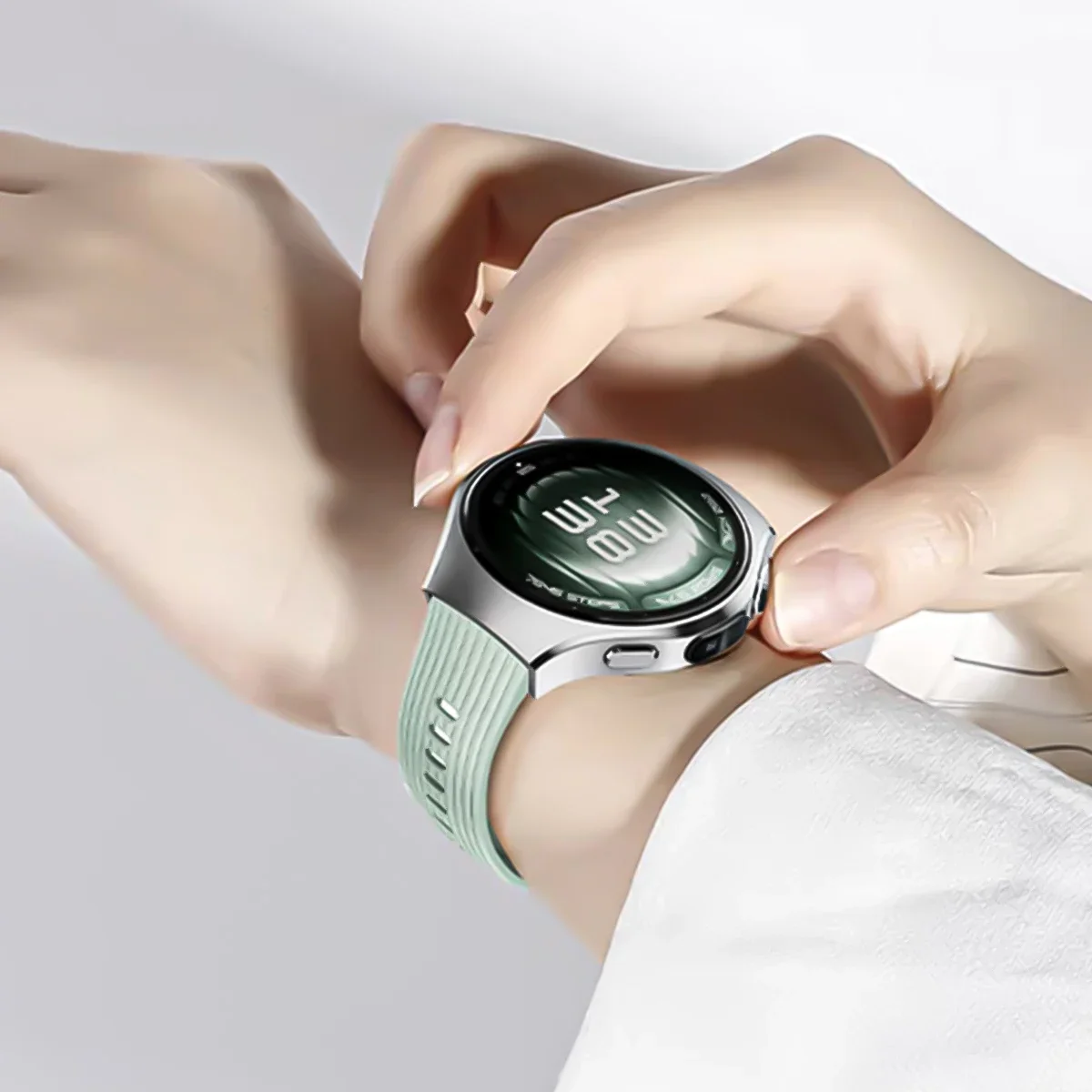 Ремешок силиконовый браслет для Huawei Watch5 42 мм 46 мм мягкий сменный силиконовый ремешок для умных часов для Huawei Watch 5 ремешков