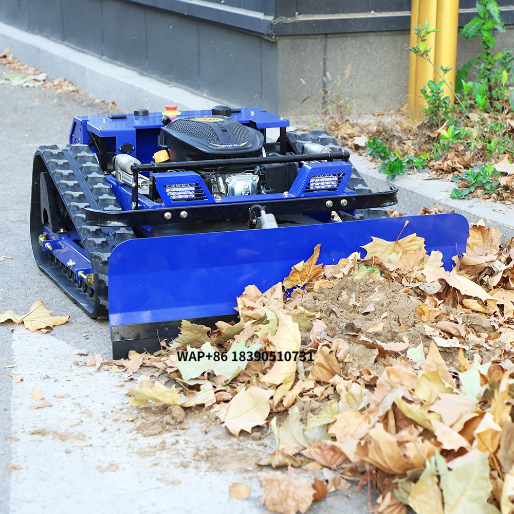 Cheapest Price Mini Belt Drive Tracked 13hp 15hp Electric Drive Snow Blower Machine Remote Control