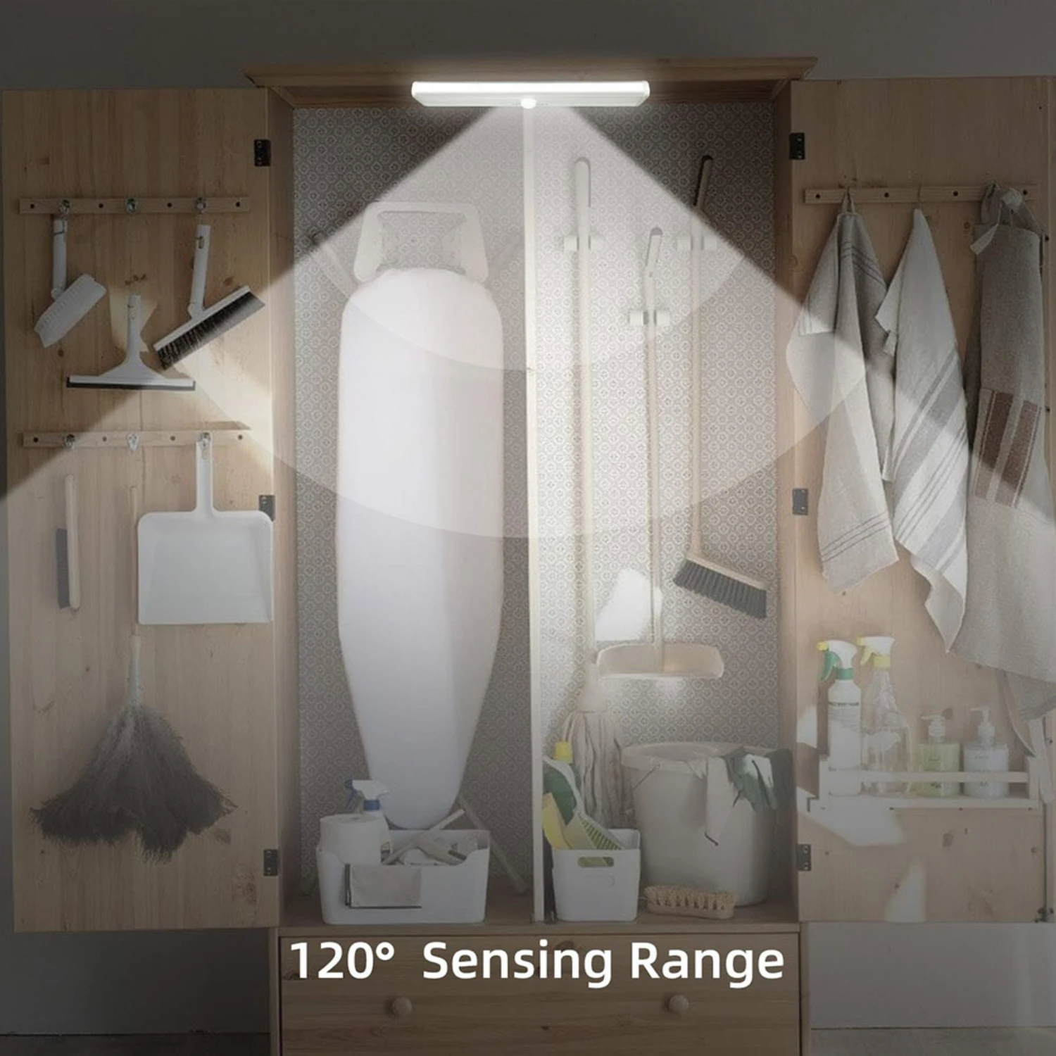 Lâmpada LED com sensor de movimento PIR, brilhante e compacto, energeticamente eficiente, para iluminando pequenos espaços, ideal Lu, novo