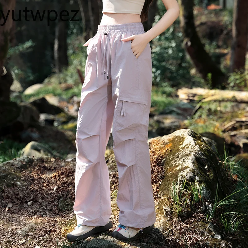 Outdoor Hiking Lightweight UV Protection Quick-Dry UPF50+ Summer Fishing Hunting Casual Jogger Workout Gym Running Sports Pants