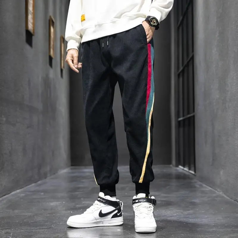 Man Sweat Pants Y2k Training Fashion Harem Trousers Wide Leg Summer Wholesale Slim Baggy Stylish Harajuku Men's Sweatpants L