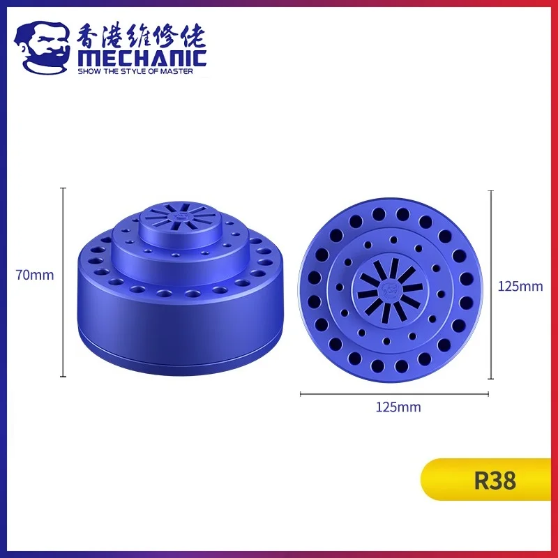 MECHANIC R38 360° Rotatable Multi-functional Storage Box Screwdriver Tweezers Classification Storage Rack Smooth Rotation Tools