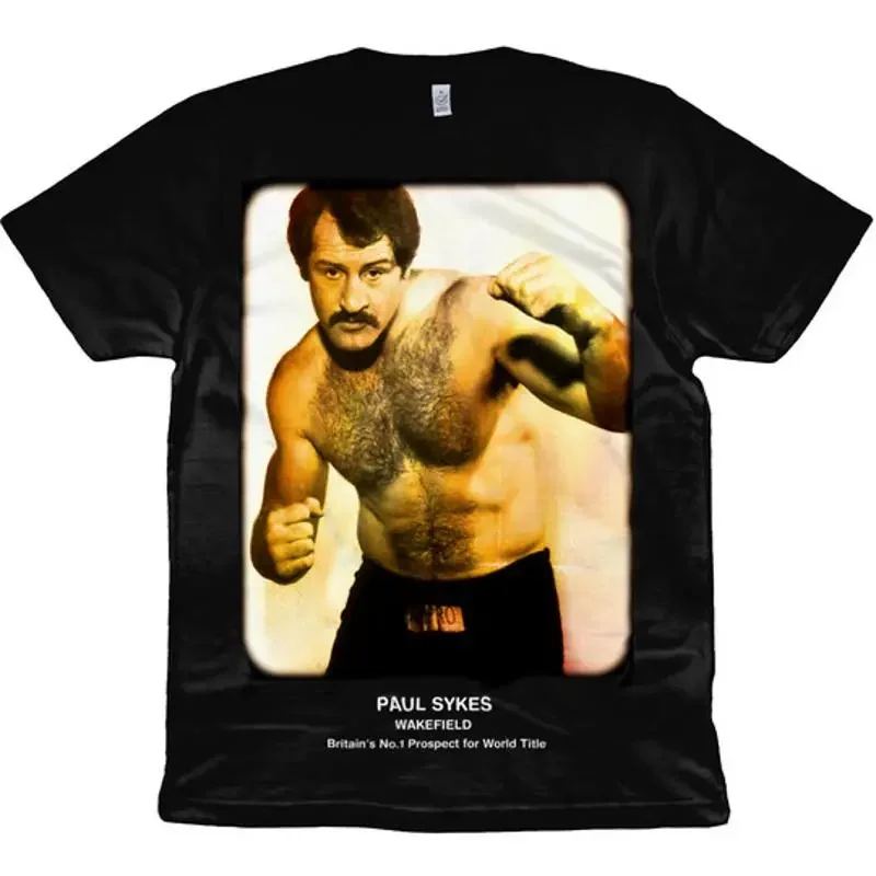 Paul Sykes Wakefield Colour Slide Organic T Shirt Boxing