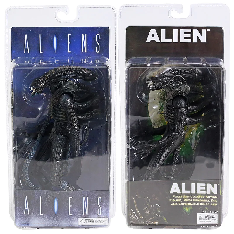 Reel ALIEN Xenomorph / Warrior / Grid Dog Alien PVC Action Figure