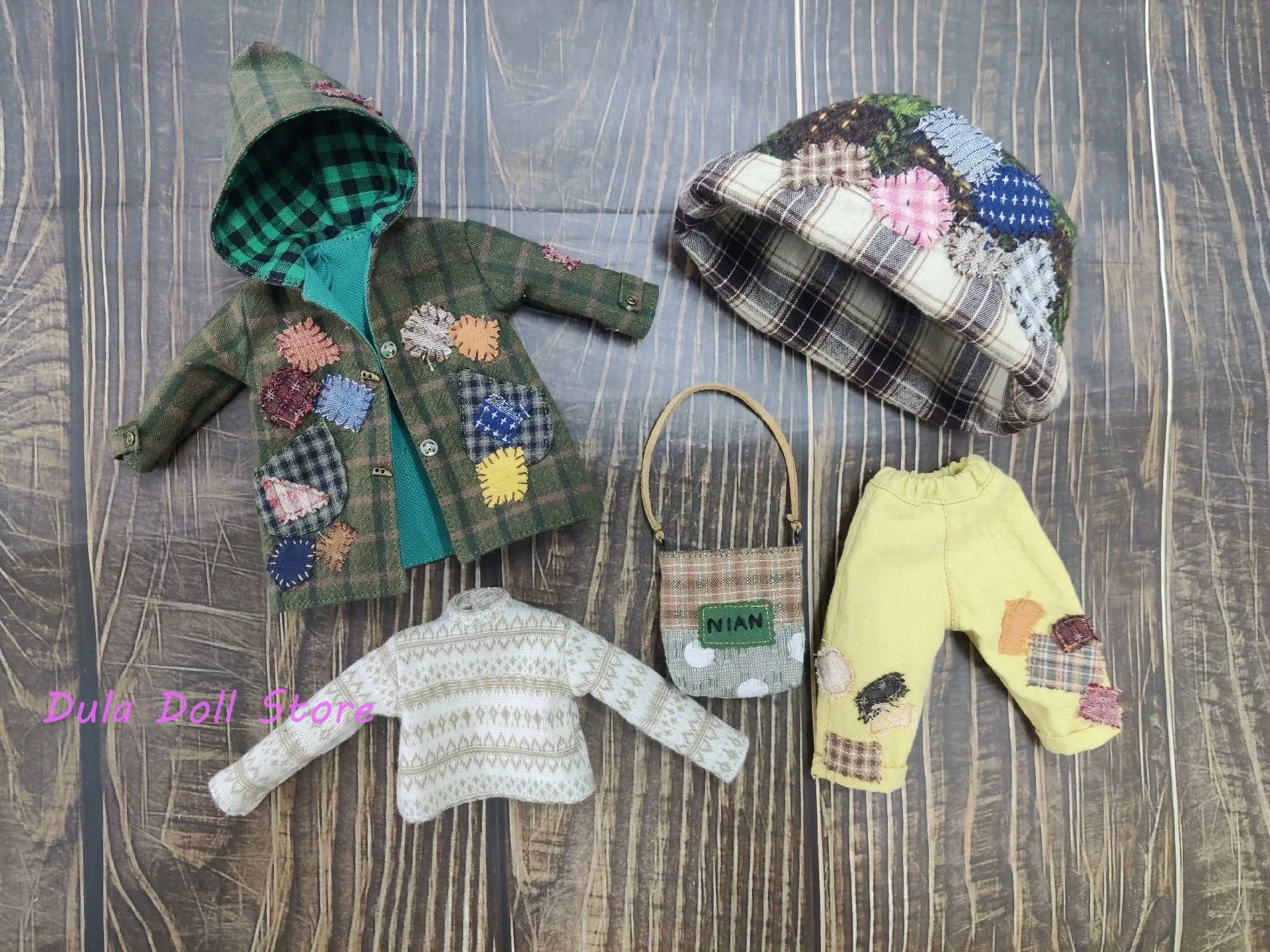 Roupas de boneca Dula para Blythe 2025, estilo vadio, terno de boneca ob24 ob22 Diandian Azone Licca 1/6, acessórios de boneca Bjd