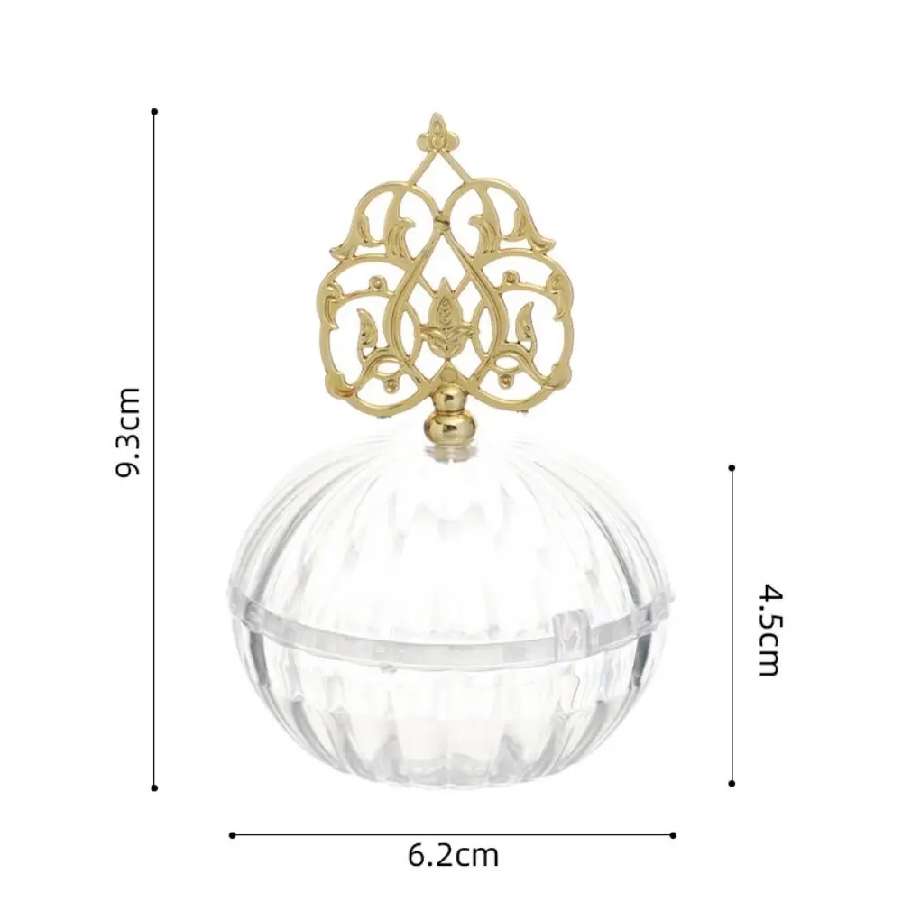 Multi-purpose Gold-plated Gold Hollow Box Handheld Delicate Candy Container Box European Style Packaging Gift Box Birthday Party