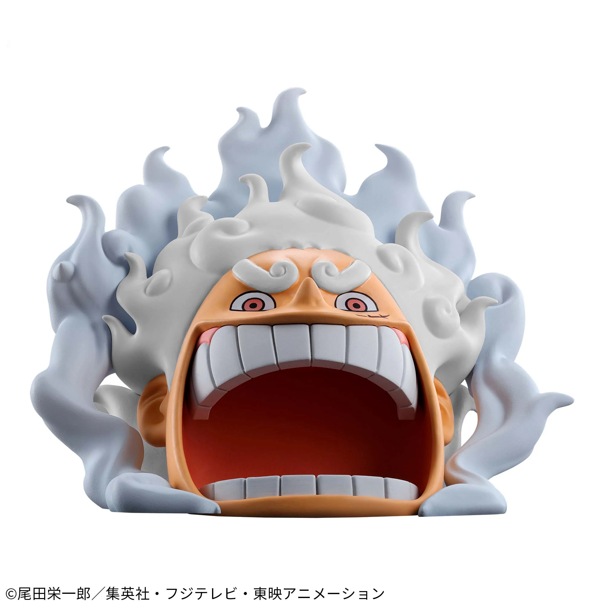 Original Banpresto - One Piece - Monkey D. Luffy -Gear 5- Vol. 3 Fl Figure Storage Box 11Cm