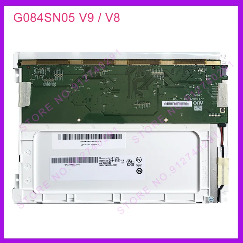 G084SN05 V8 G084SN05 V9 Original New Grade A+ 8.4 Inch LCD Screen Industrial Display G084SN05 V.8/V.9 800(RGB)×600 LED Panel