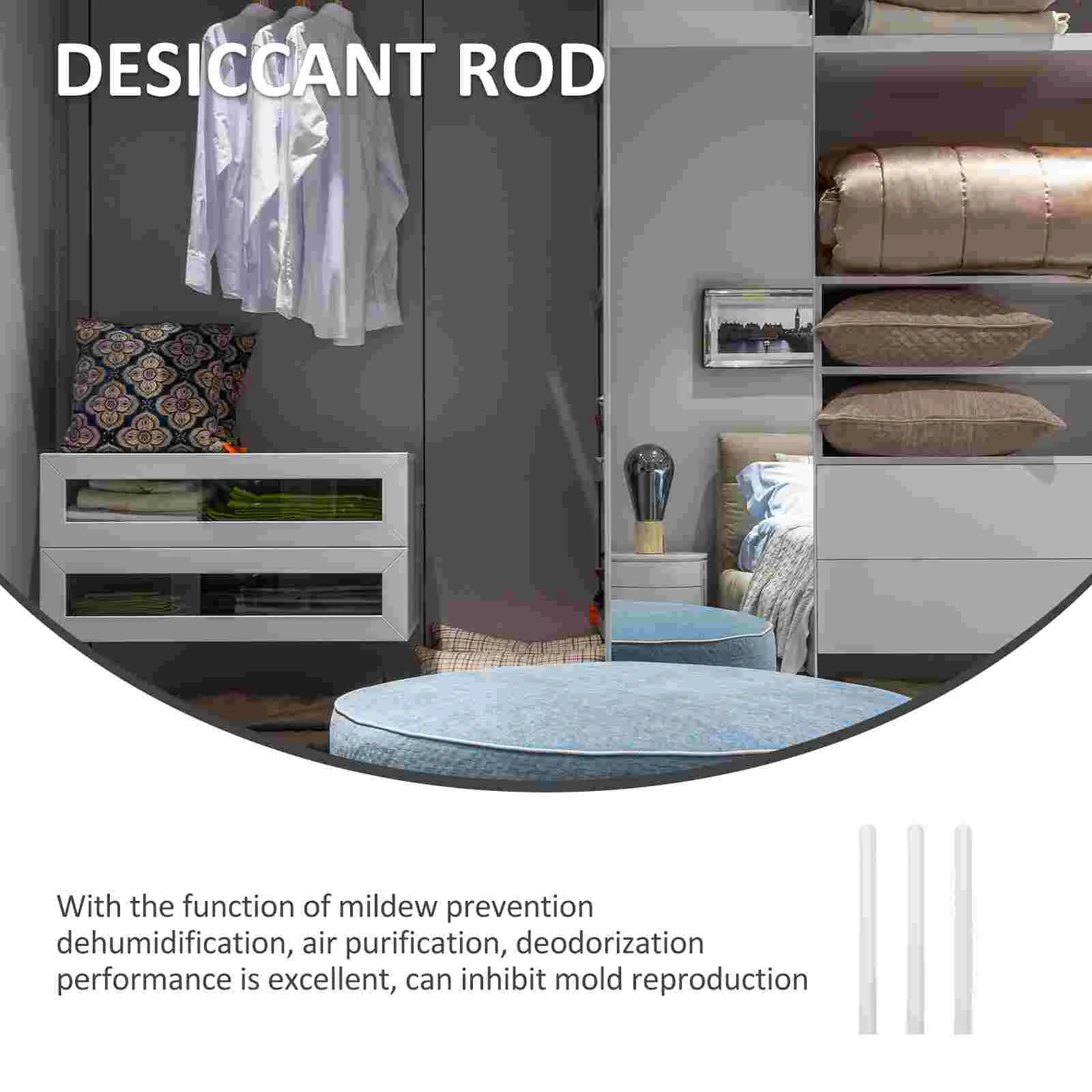 Purifier Dehumidifier Planet Earth Dehumidifying Wash Basin Rod Household Desiccant Sticks