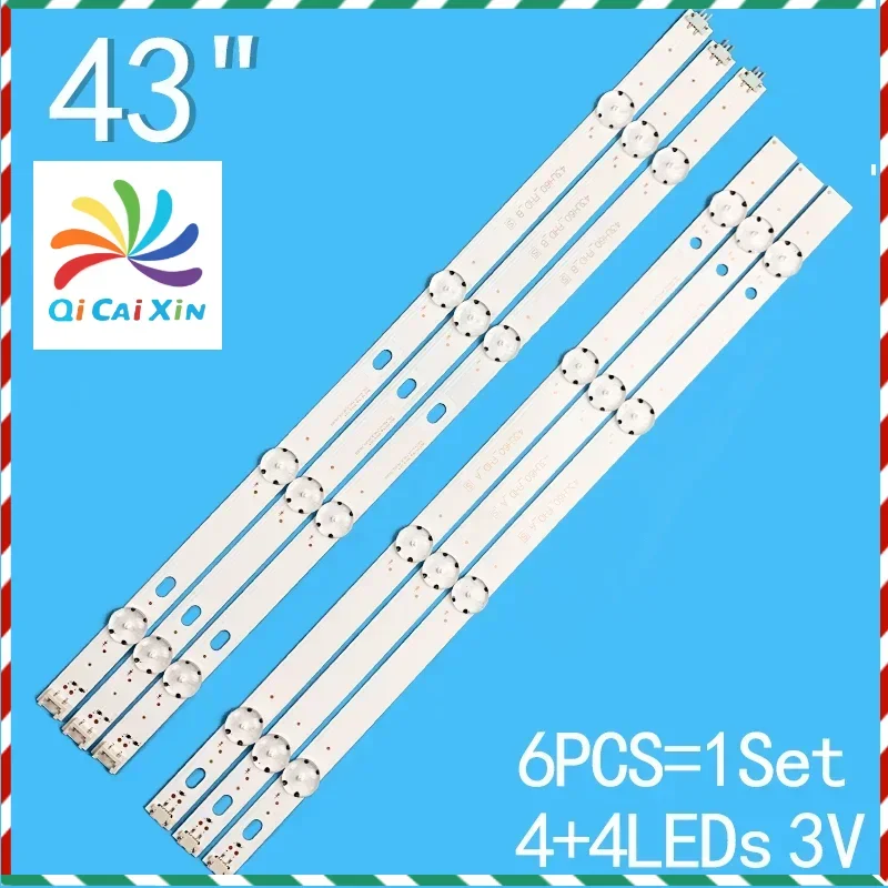 Led Backlight Voor Lig 43uf 640T 43uh 619V 43uh 620V 43uh 610V 43uh6030 43uf6407 43lh60_fhd_a Uf64_uhd_a 43lh60fhd 43uf6409