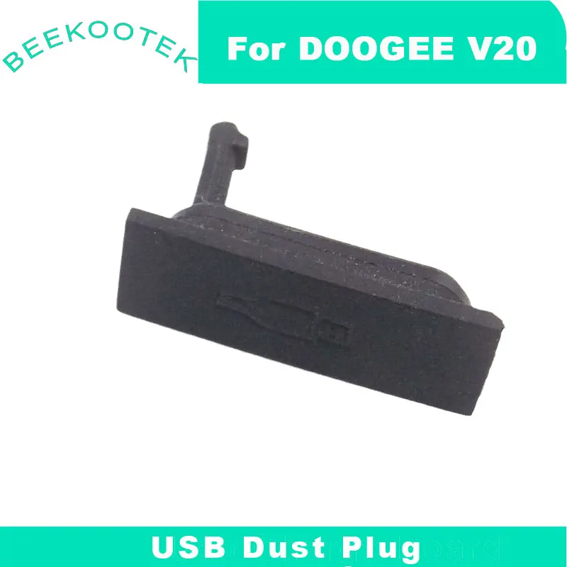 New Original Doogee V20 USB TYPE-C Dust Plug Cellphone Dust Plug  Accessories Parts For DOOGEE V20  Smart Cell Phone