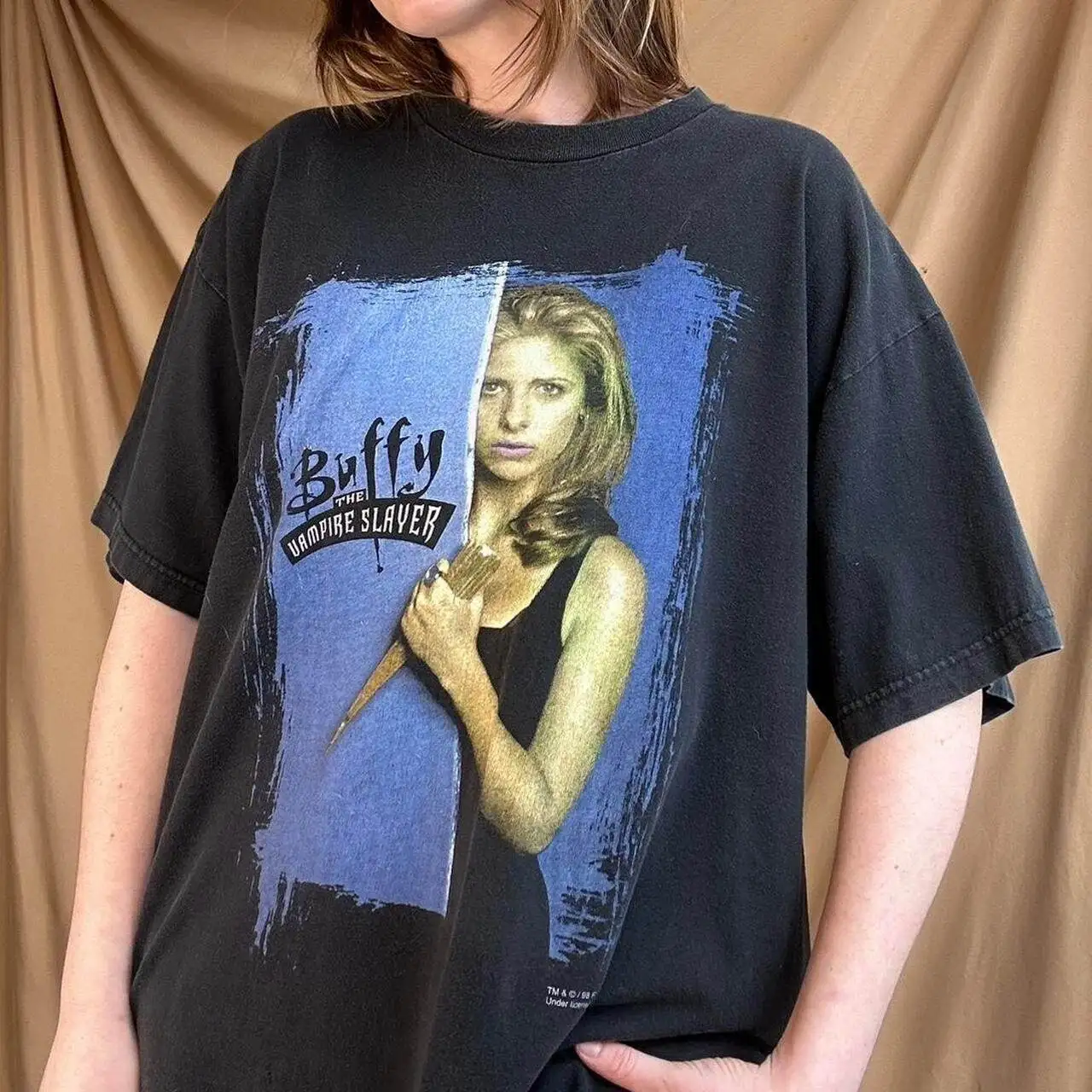 Buffy The Vampire Slayer Movie Cotton Black Unisex T-shirt S-5XL VN1459