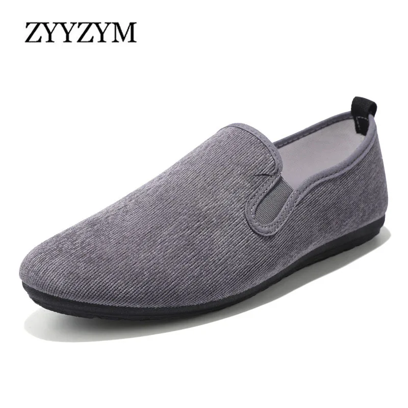 Shoes Men Fashion Breathable Canvas Shoes Casual Versatile Loafers