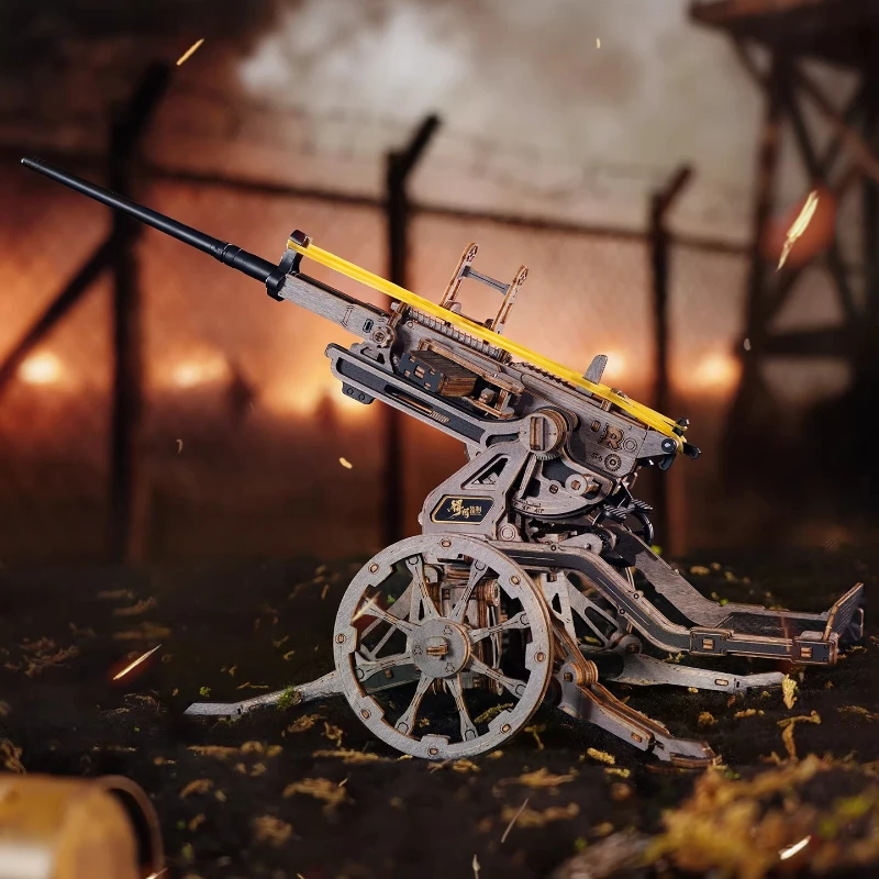 

Новая версия орнамента артиллерийской машины своими руками, украшения для рабочего стола, креативной и образовательной сборки, подарок для детей.