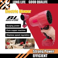 Hot 30000RPM Brushless Air Blower Tool Cordless Turbo Fan Handheld Violent Fan Dryer For Milwaukee 20V Rechargeable Dust Blowing