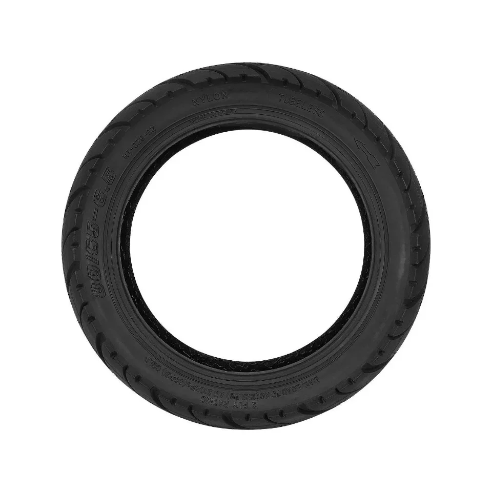 10 Zoll 80/65-6.5 Schlauchloser Reifen Urban Highway Profil 2-lagig Hochleistung für Zero 10X Zero 10X Pro Elektroroller – Detail 8